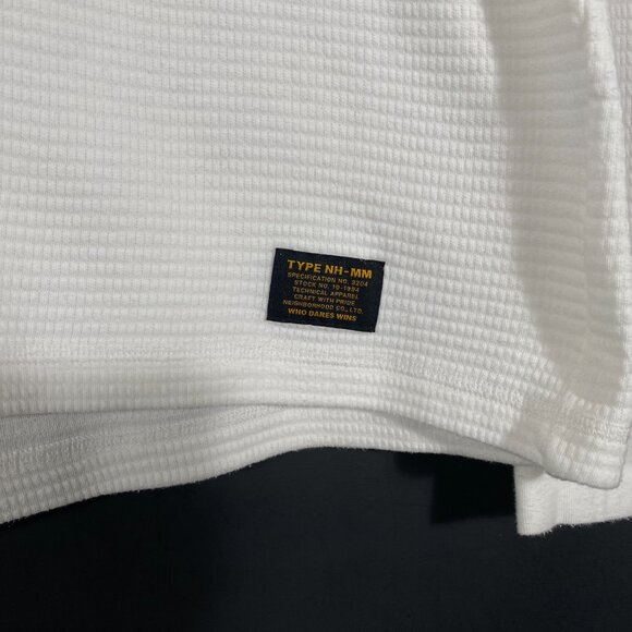 NEIGHBORHOOD Japan Technical Apparel Knit Thermal Long Sleeve Tee White mens M - Picture 3 of 6